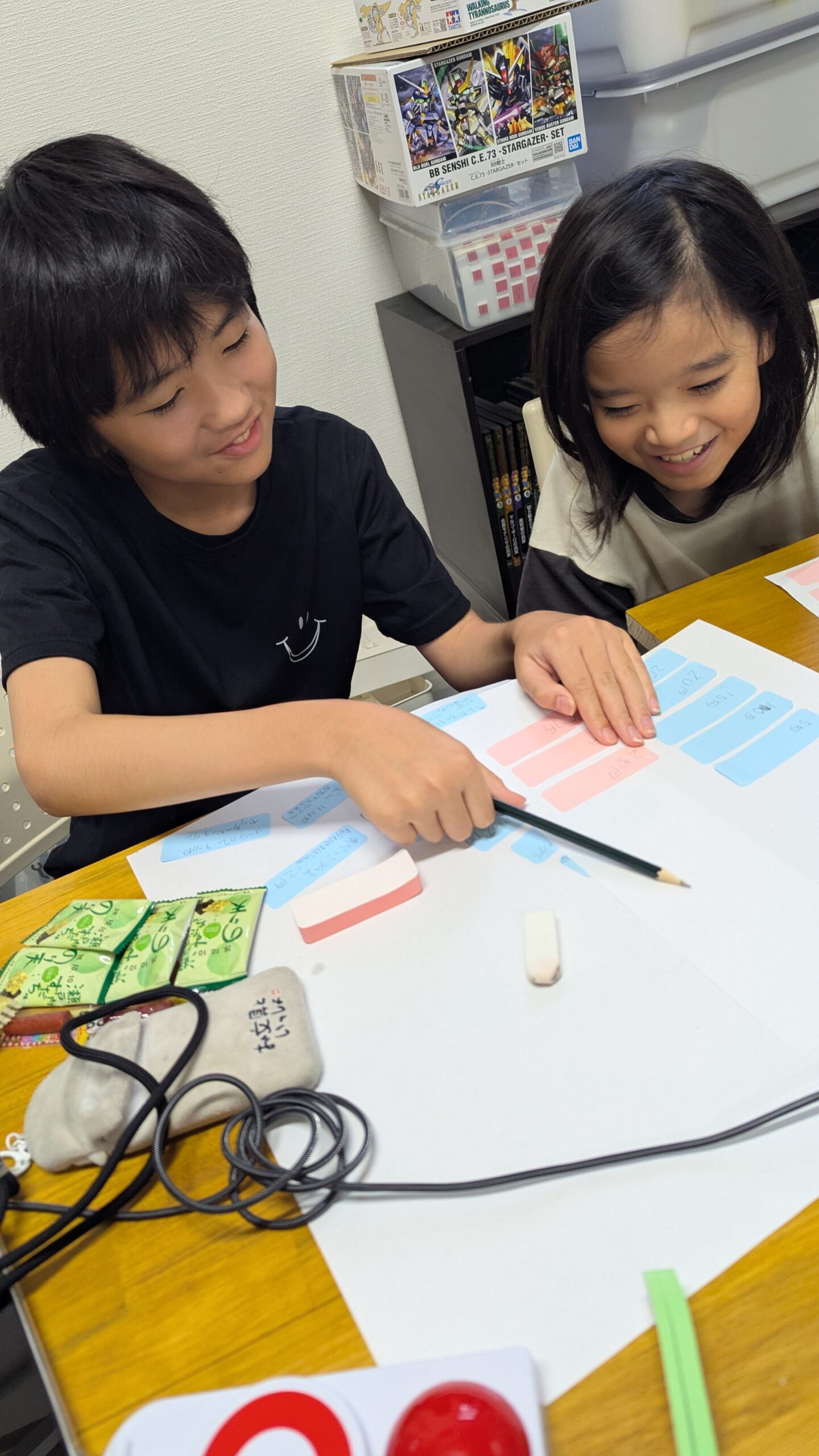 付箋を使ってアイデアを整理する