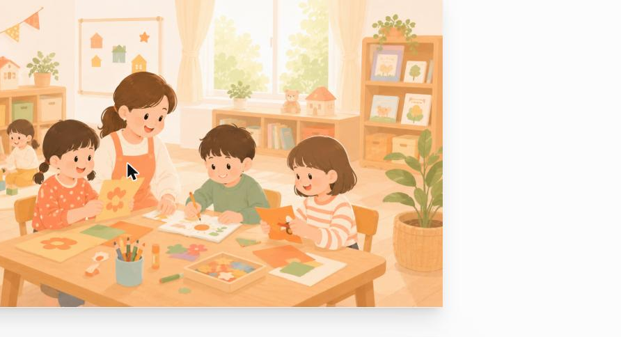 長期休みの預け先を考える親子のイメージ
