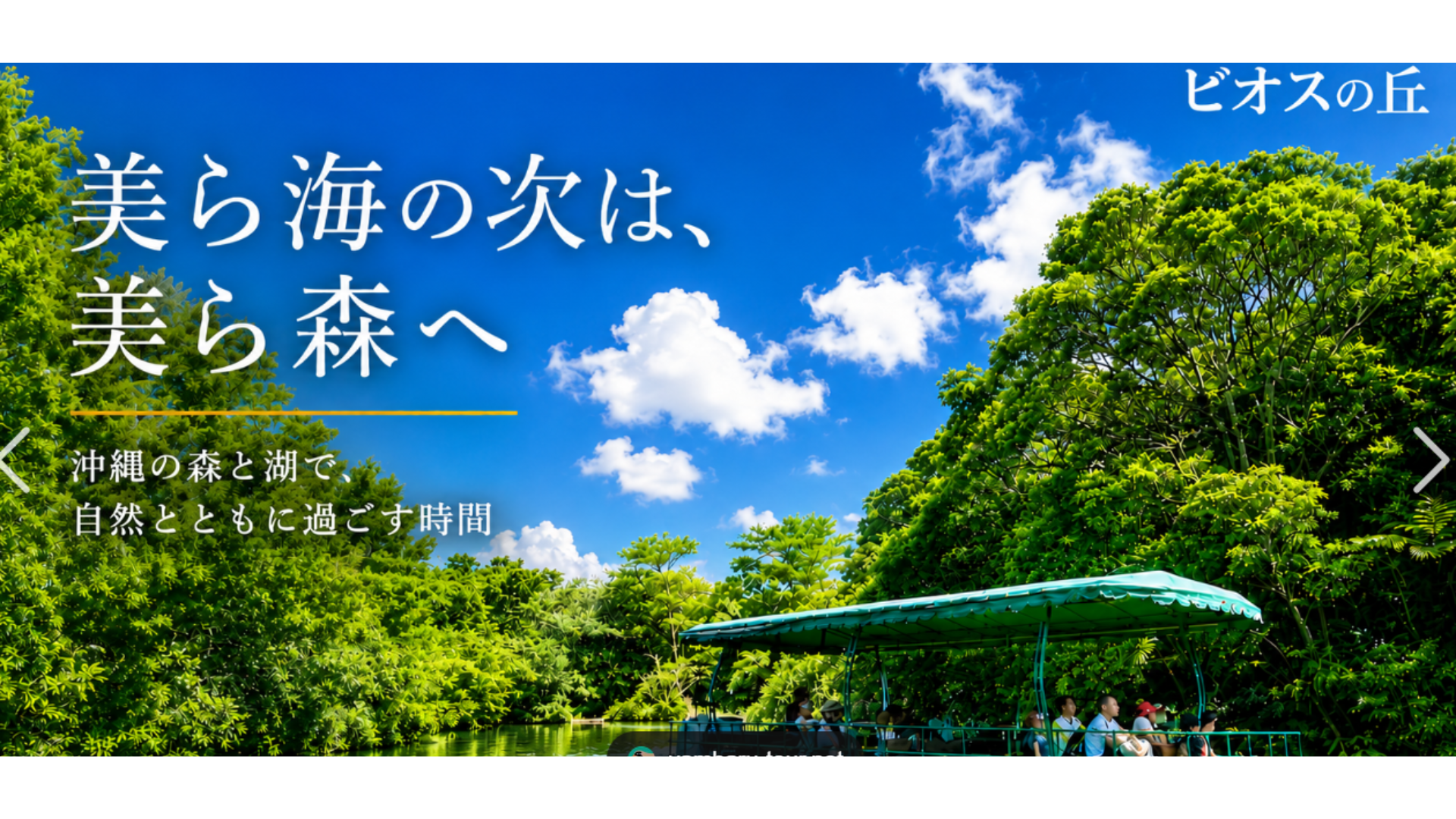 沖縄の観光地 ビオスの丘